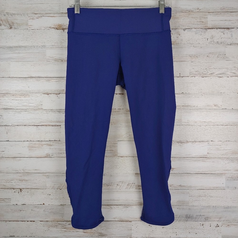 Lululemon mesh cropped leggings